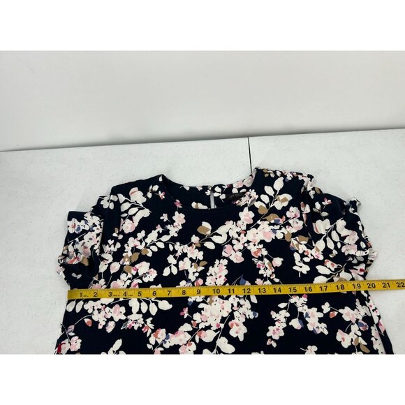 J.Jill Wearever Collection Stretch Floral Dress Women's MP Medium Petite - Picture 8 of 9